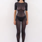 SHORT-SLEEVED CATSUIT